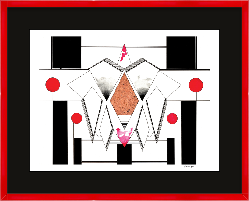 "Copper Heaven" Framed Fine Art Print (Giclée)