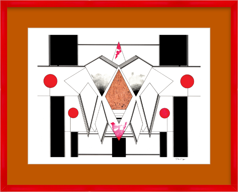 "Copper Heaven" Framed Fine Art Print (Giclée)