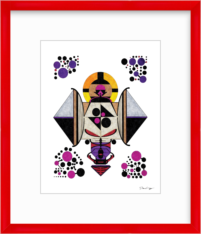"Demon Shrine" Framed Fine Art Print (Giclée)