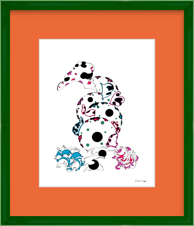 "Don't Be Koi" Framed Fine Art Print (Giclée)