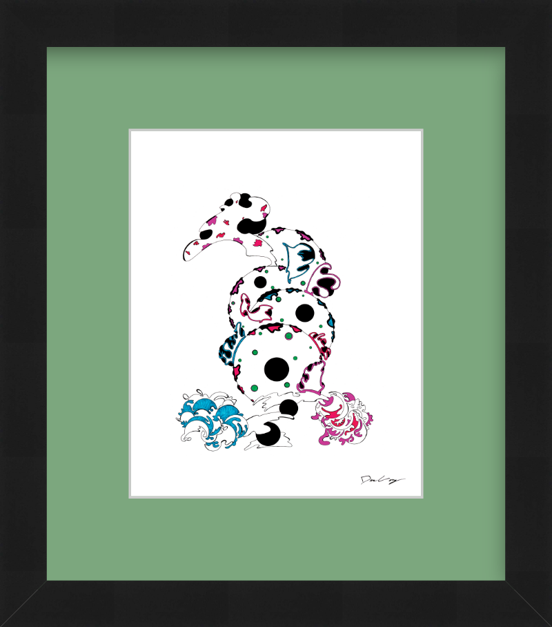 "Don't Be Koi" Framed Fine Art Print (Giclée)