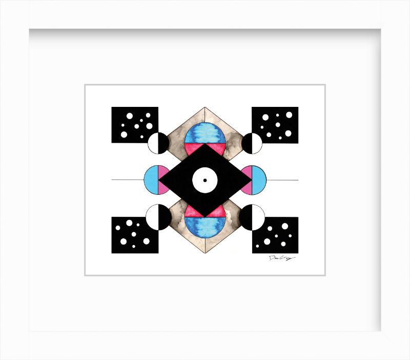 "Evil Eye" Framed Fine Art Print (Giclée)