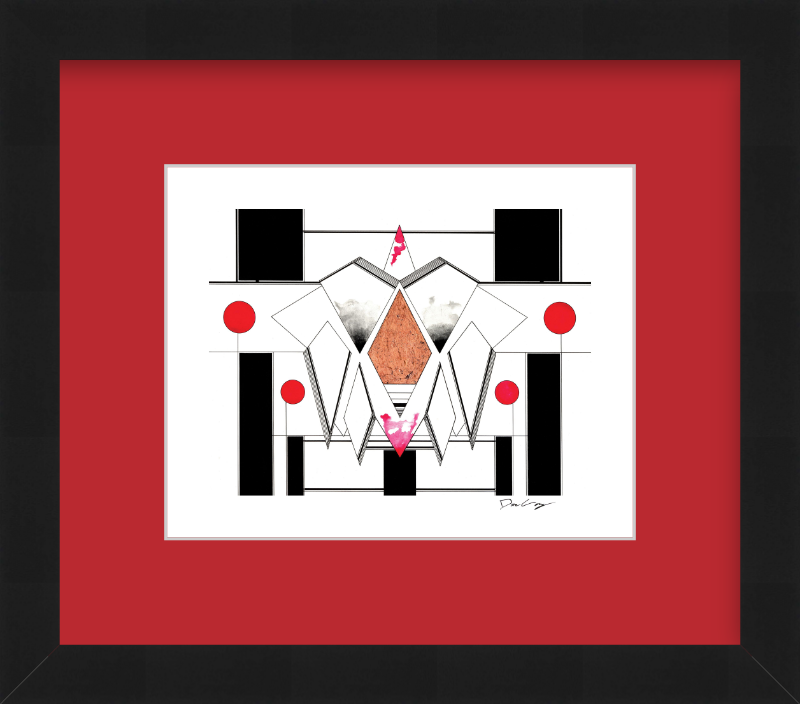 "Copper Heaven" Framed Fine Art Print (Giclée)