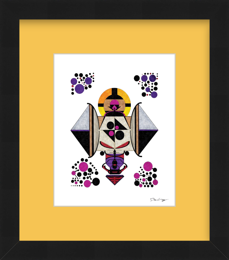 "Demon Shrine" Framed Fine Art Print (Giclée)