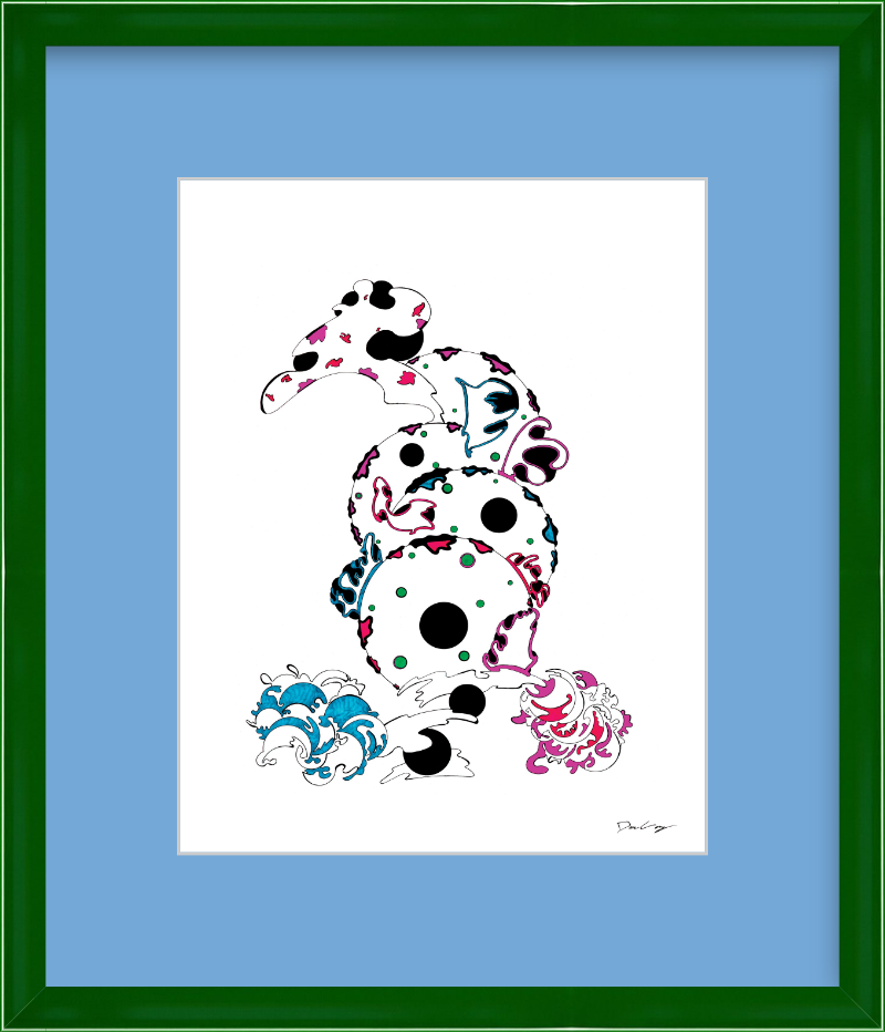 "Don't Be Koi" Framed Fine Art Print (Giclée)