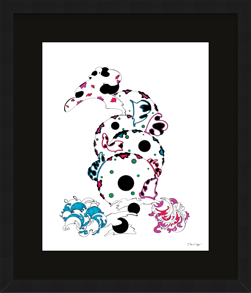 "Don't Be Koi" Framed Fine Art Print (Giclée)