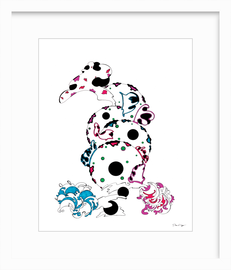"Don't Be Koi" Framed Fine Art Print (Giclée)
