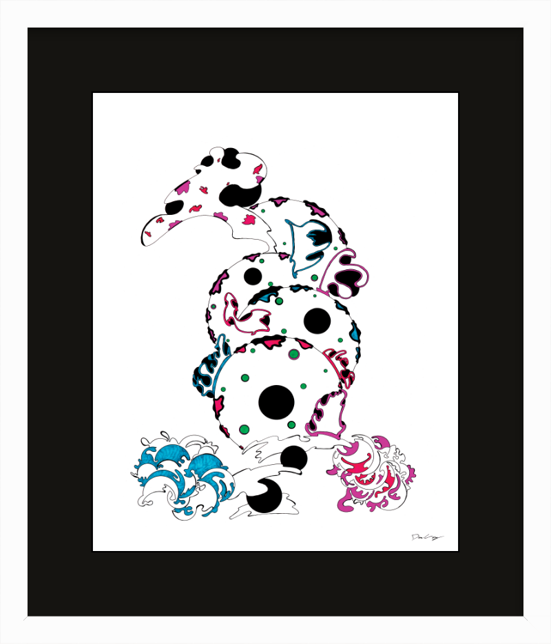 "Don't Be Koi" Framed Fine Art Print (Giclée)