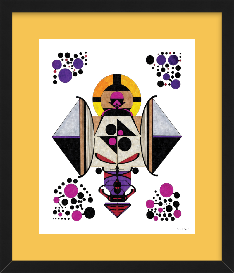 "Demon Shrine" Framed Fine Art Print (Giclée)