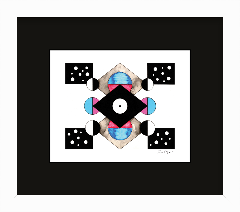 "Evil Eye" Framed Fine Art Print (Giclée)