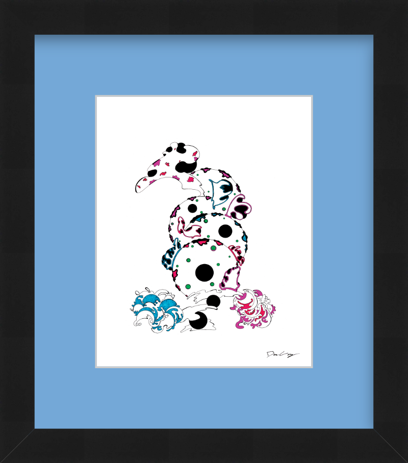 "Don't Be Koi" Framed Fine Art Print (Giclée)