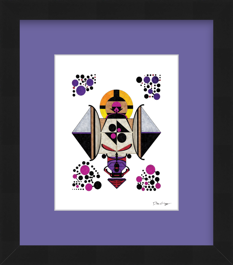 "Demon Shrine" Framed Fine Art Print (Giclée)