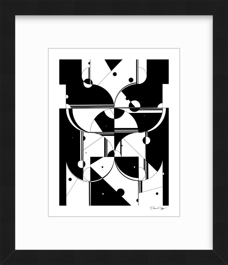 "Flo" Framed Fine Art Print (Giclée)