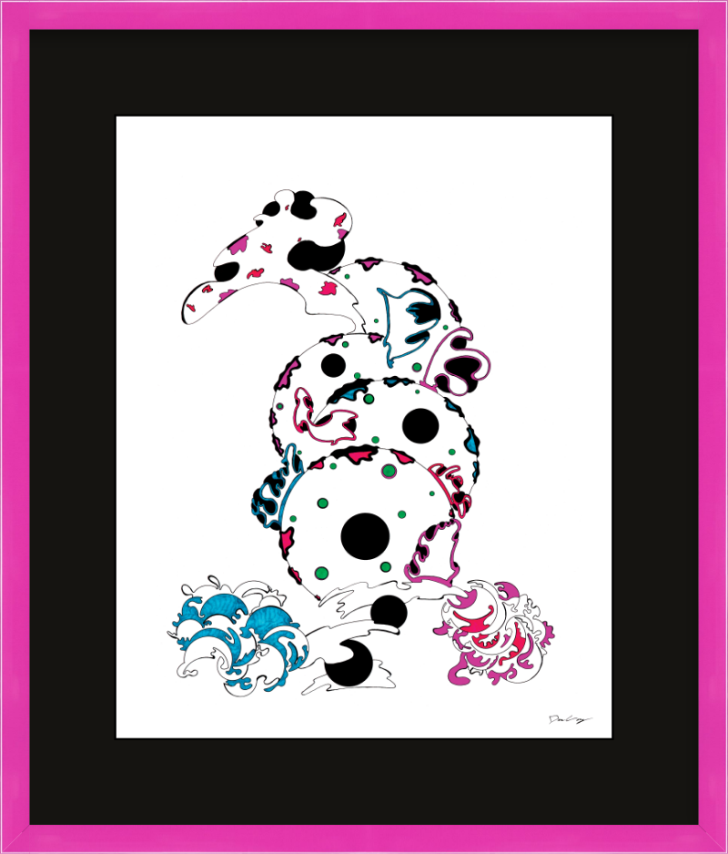 "Don't Be Koi" Framed Fine Art Print (Giclée)