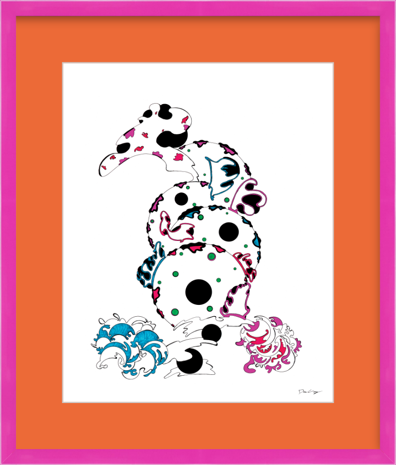 "Don't Be Koi" Framed Fine Art Print (Giclée)