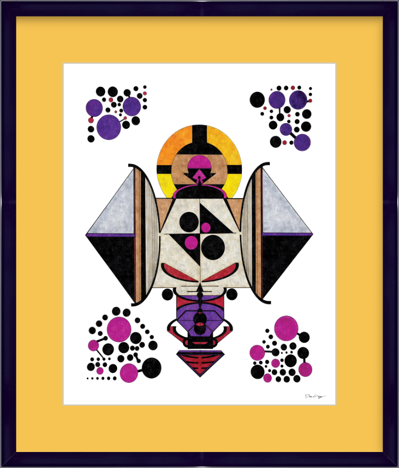 "Demon Shrine" Framed Fine Art Print (Giclée)