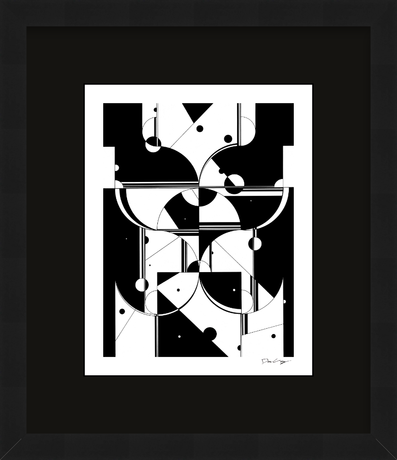 "Flo" Framed Fine Art Print (Giclée)