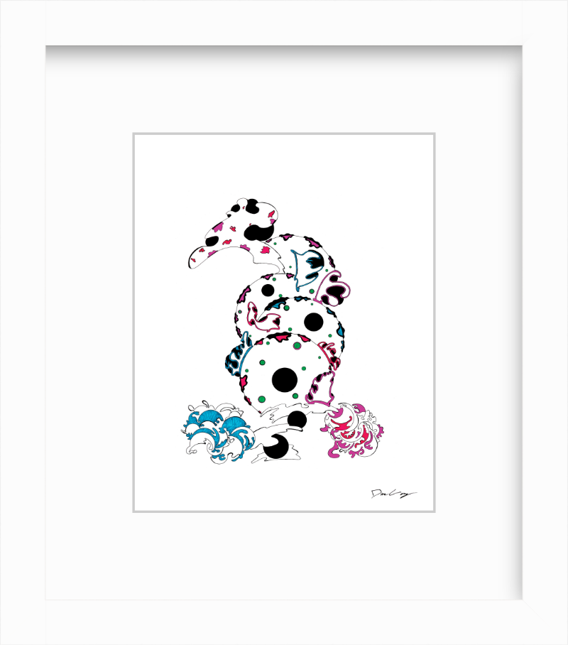 "Don't Be Koi" Framed Fine Art Print (Giclée)