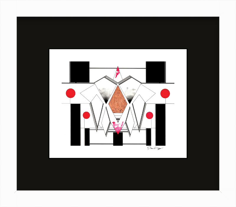 "Copper Heaven" Framed Fine Art Print (Giclée)