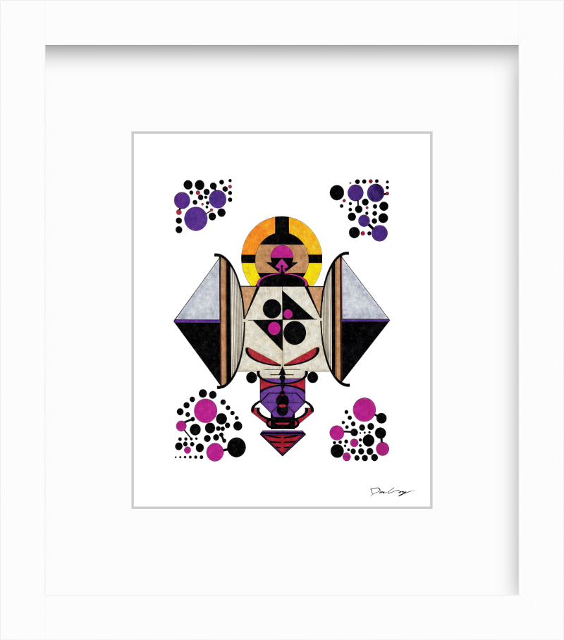 "Demon Shrine" Framed Fine Art Print (Giclée)
