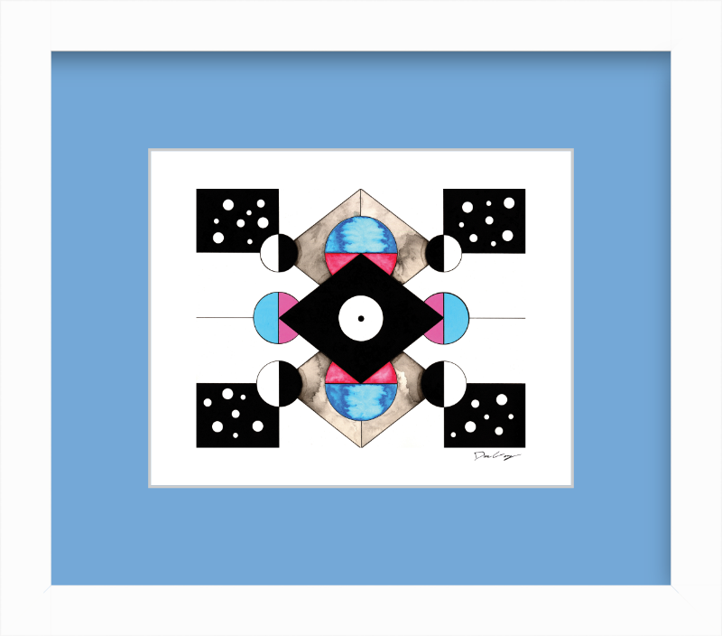"Evil Eye" Framed Fine Art Print (Giclée)