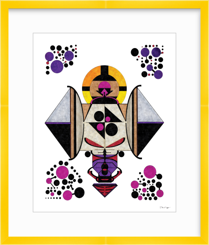"Demon Shrine" Framed Fine Art Print (Giclée)