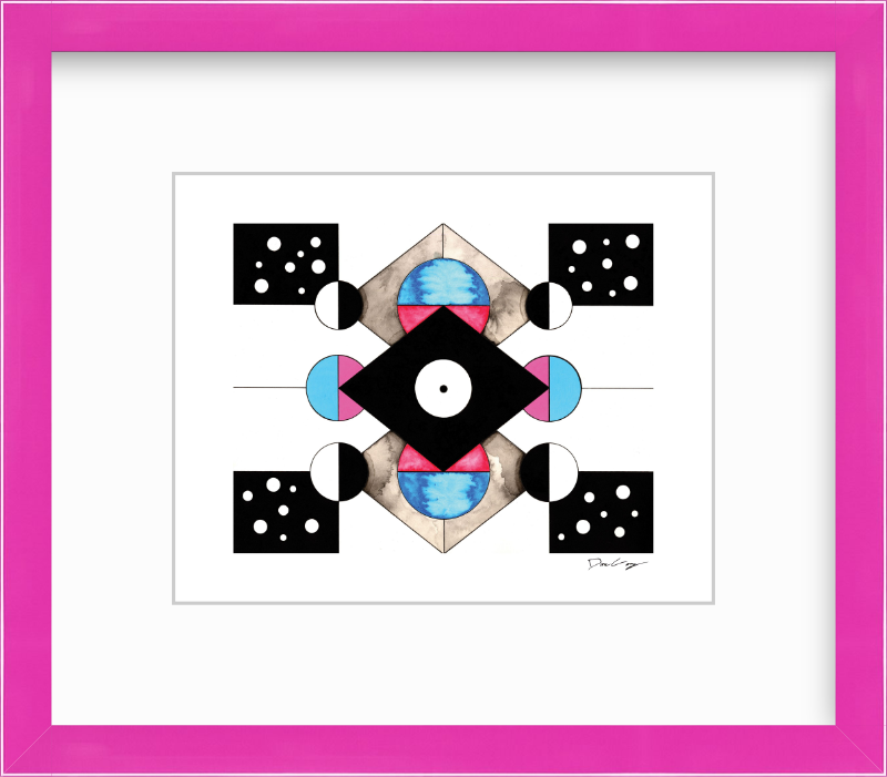 "Evil Eye" Framed Fine Art Print (Giclée)