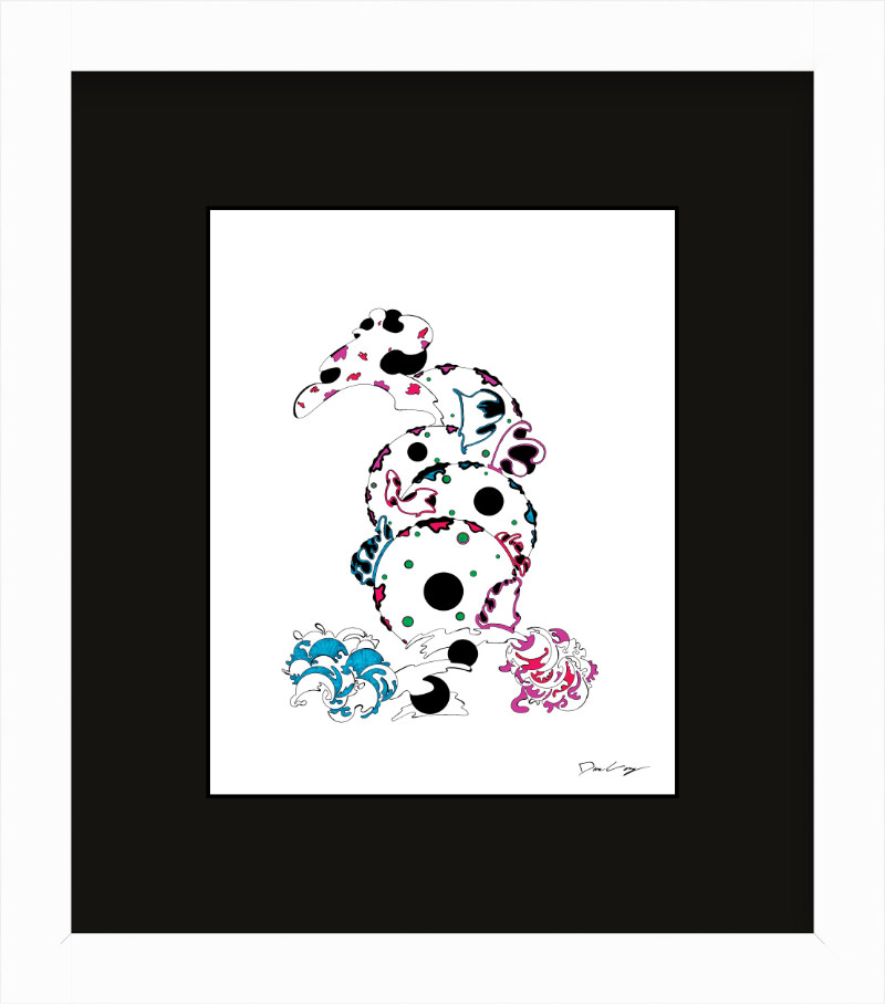 "Don't Be Koi" Framed Fine Art Print (Giclée)