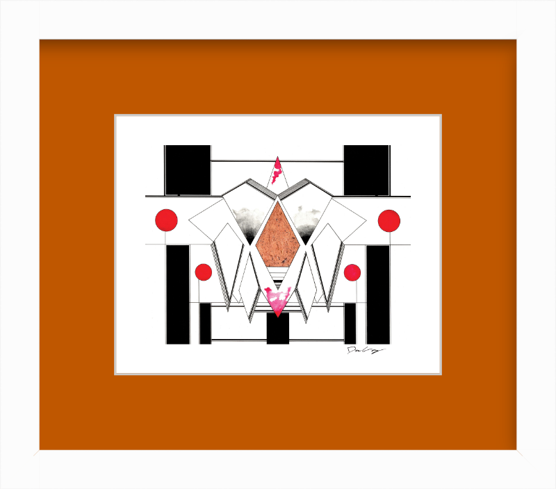 "Copper Heaven" Framed Fine Art Print (Giclée)