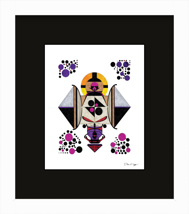"Demon Shrine" Framed Fine Art Print (Giclée)