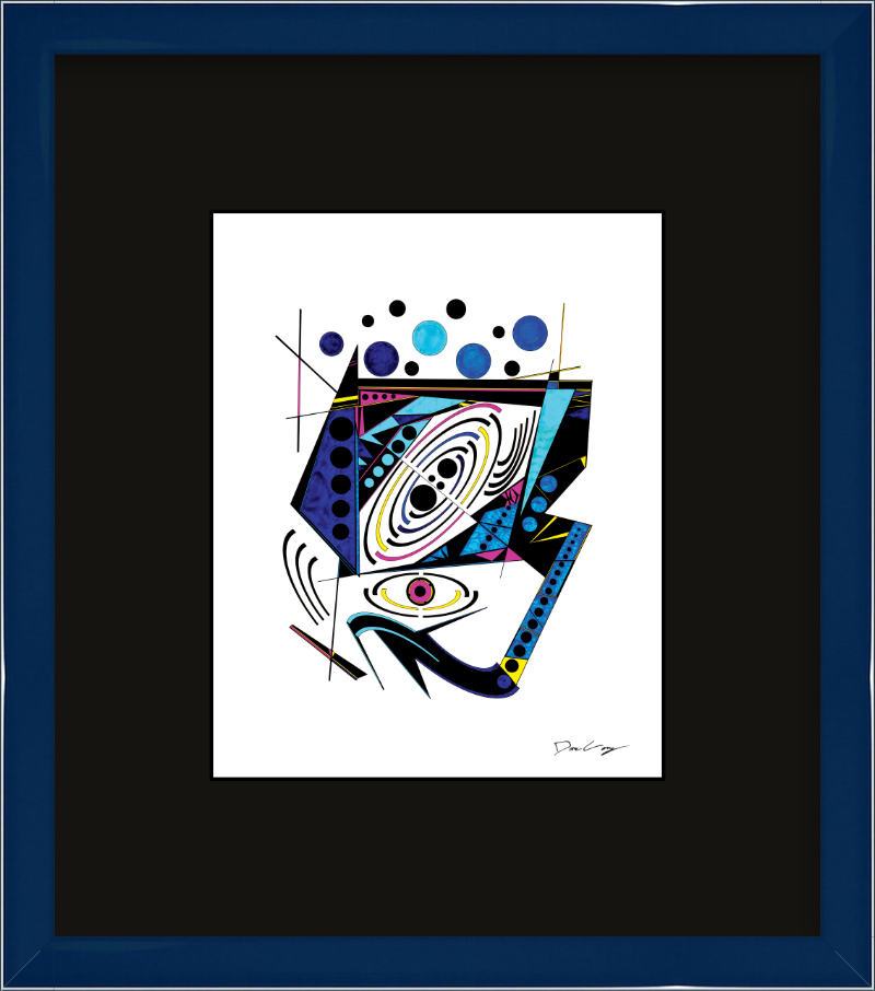 "90s Traffic" Framed Fine Art Print (Giclée)