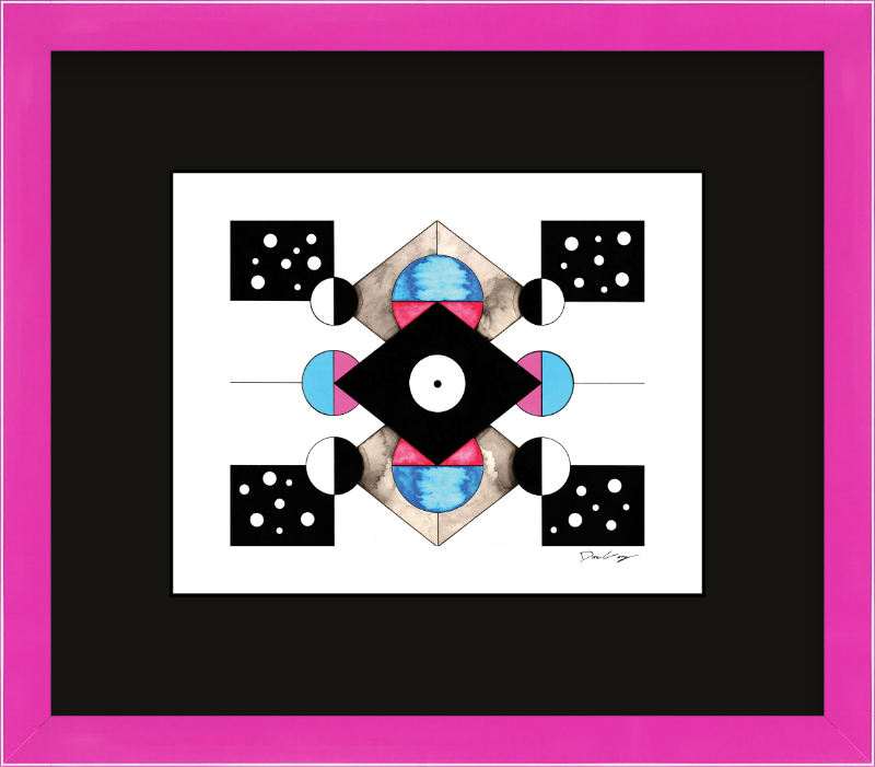 "Evil Eye" Framed Fine Art Print (Giclée)