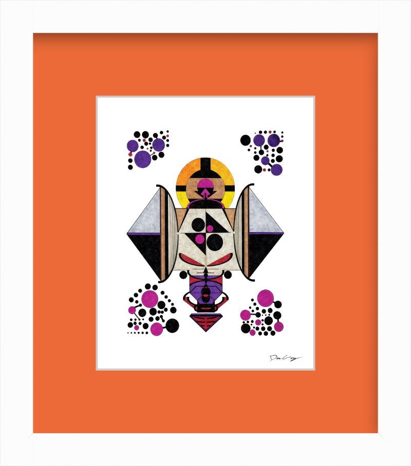 "Demon Shrine" Framed Fine Art Print (Giclée)
