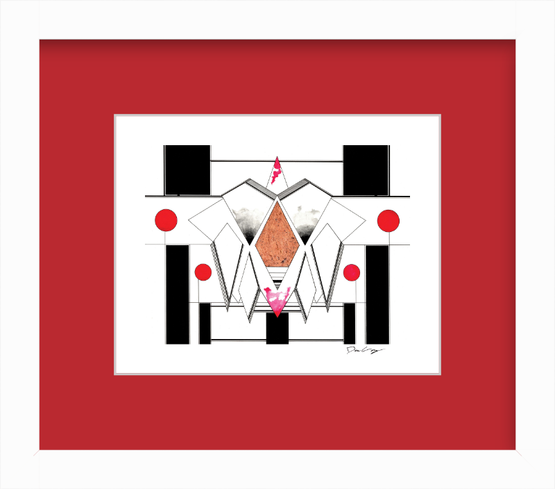 "Copper Heaven" Framed Fine Art Print (Giclée)