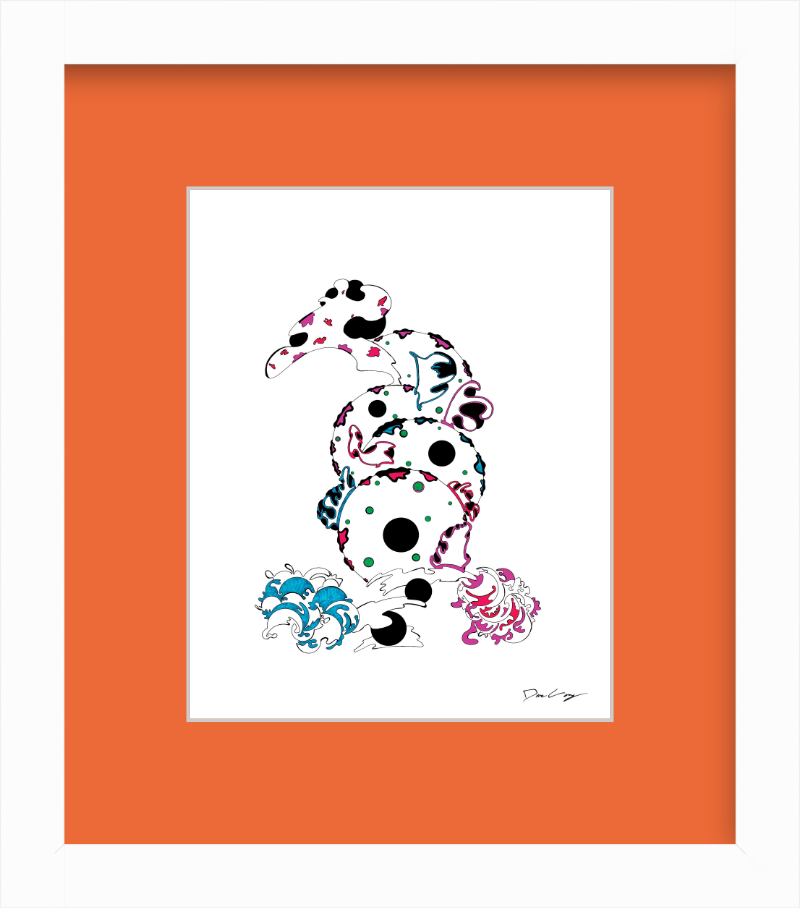 "Don't Be Koi" Framed Fine Art Print (Giclée)