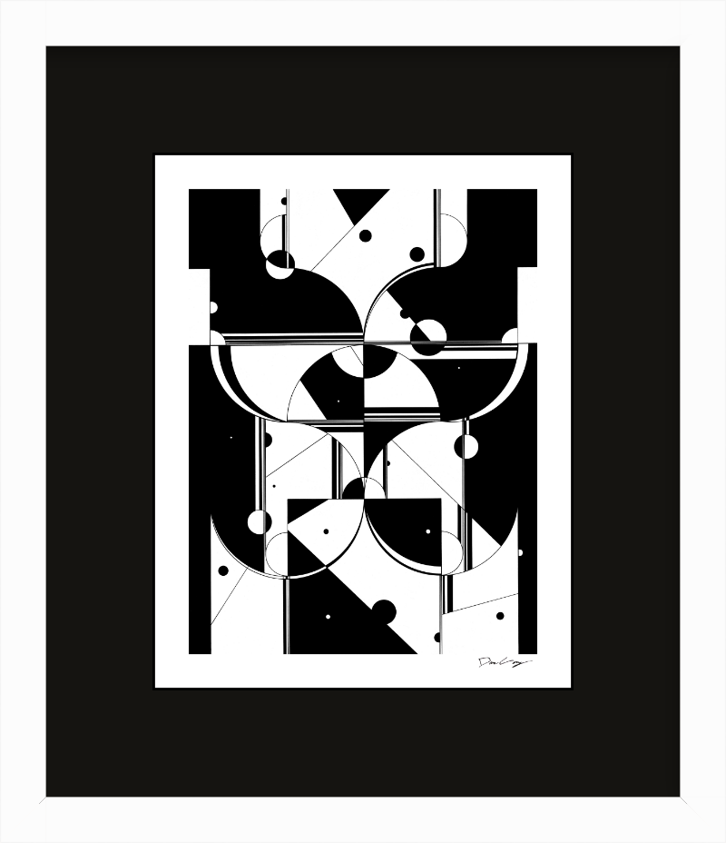 "Flo" Framed Fine Art Print (Giclée)