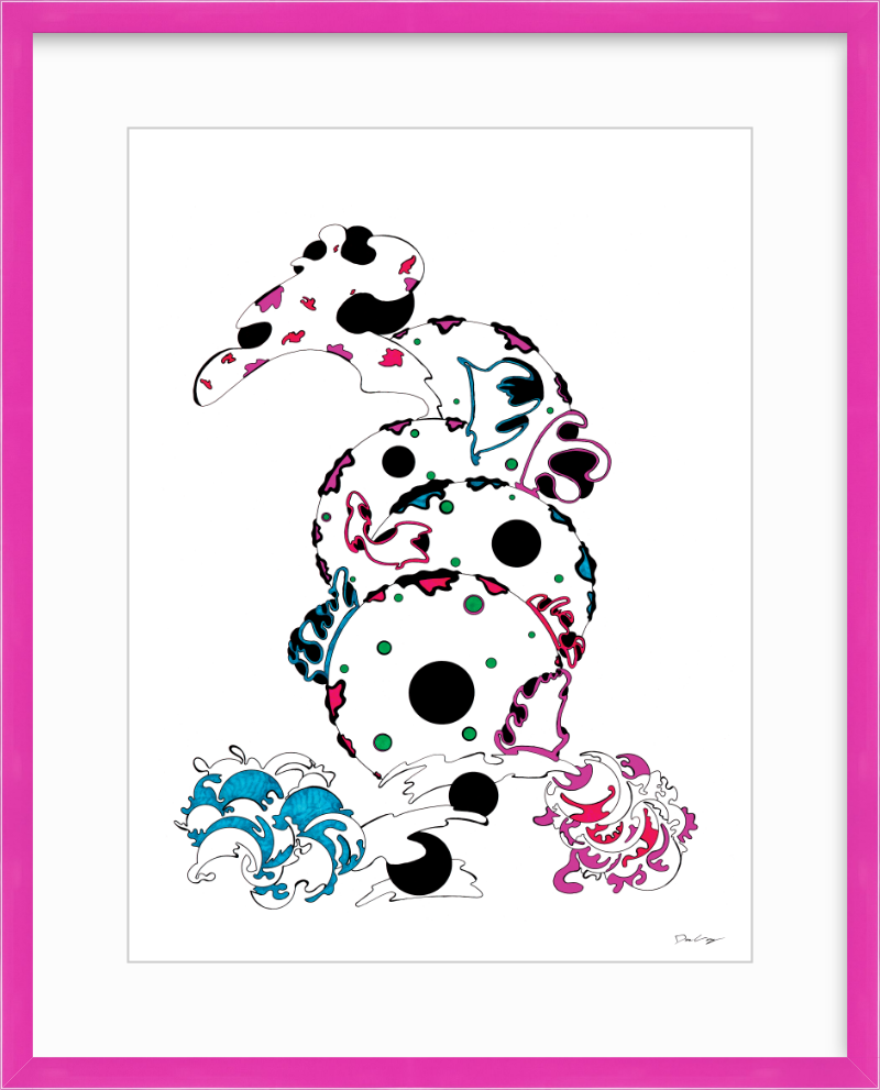 "Don't Be Koi" Framed Fine Art Print (Giclée)