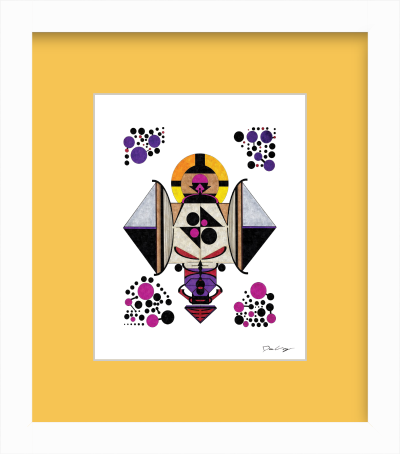 "Demon Shrine" Framed Fine Art Print (Giclée)