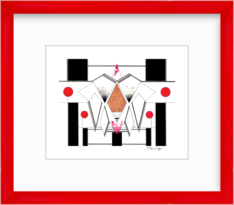 "Copper Heaven" Framed Fine Art Print (Giclée)