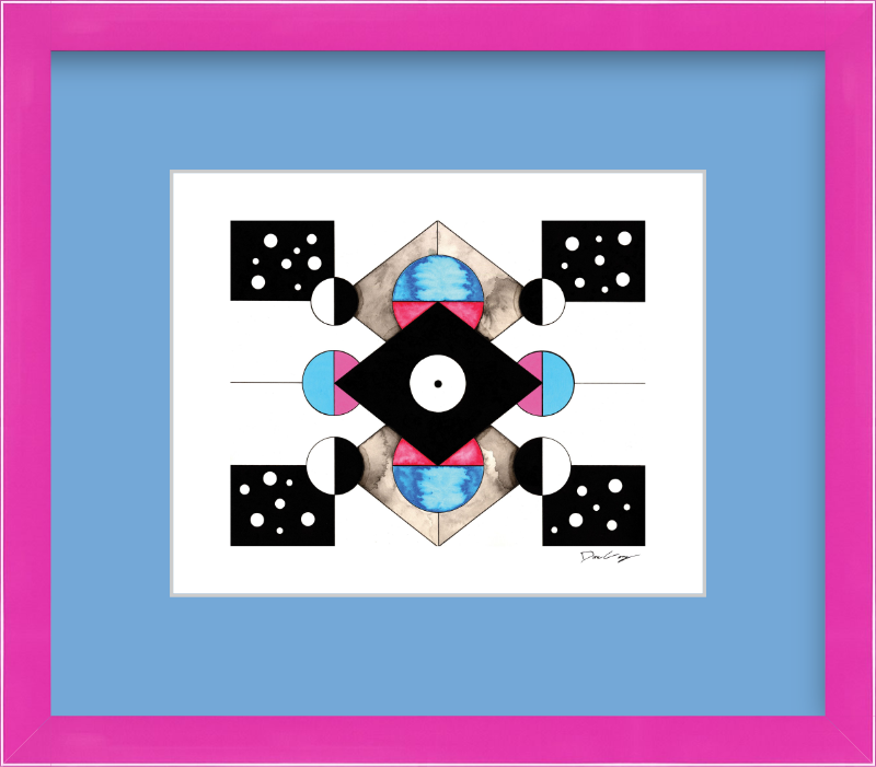 "Evil Eye" Framed Fine Art Print (Giclée)