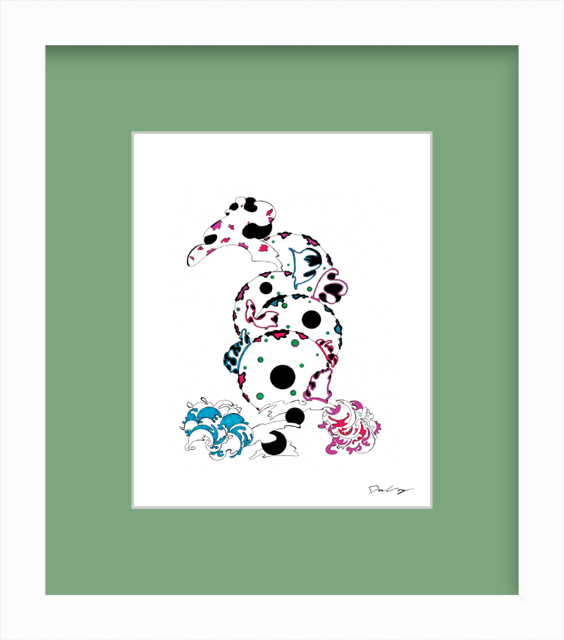 "Don't Be Koi" Framed Fine Art Print (Giclée)