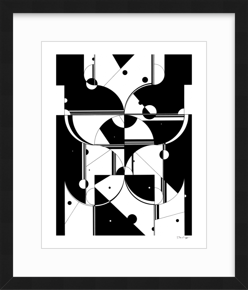 "Flo" Framed Fine Art Print (Giclée)